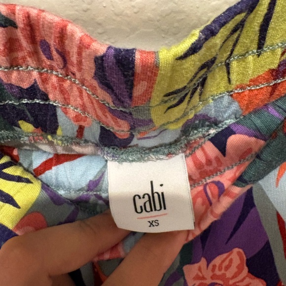 CAbi Multicolor Floral Leggings - Picture 3 of 4